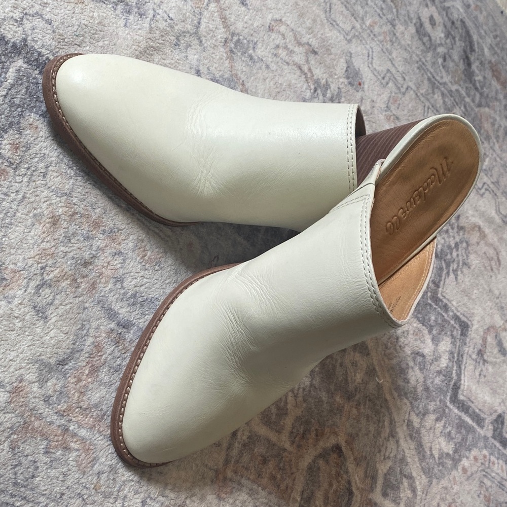 Madewell Cream Mules for Women